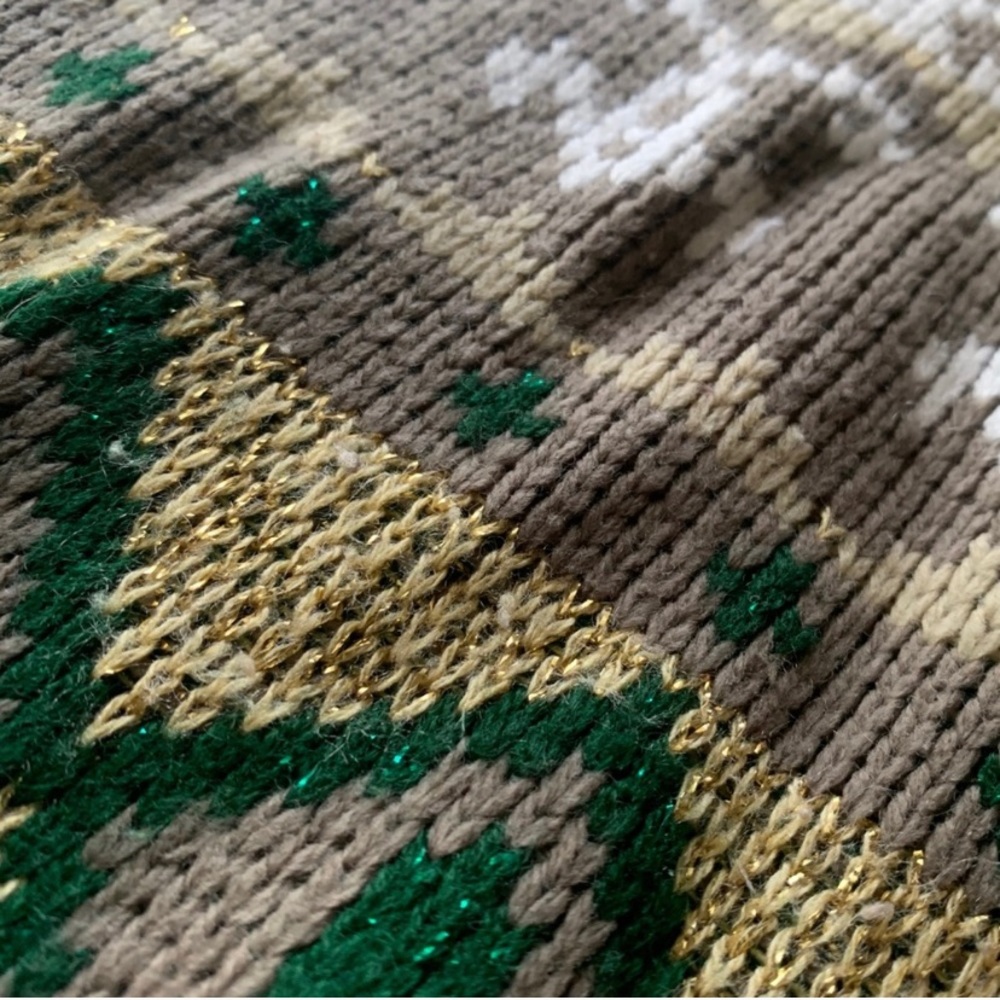 vintage Arielle metallic knit sweater - Picture 5 of 12